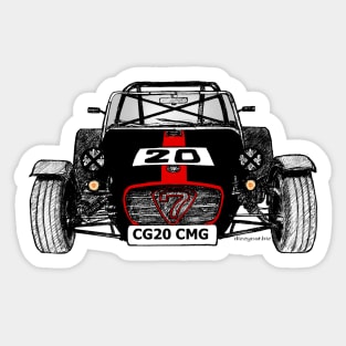 Caterham Racing Car - 20 Sticker